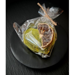 "Lemon Sorbet" heart