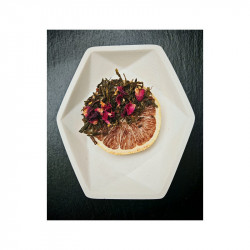 Tea with dried orange