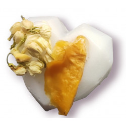 "Jasmine with Mango" heart