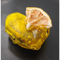 "Lemon Sorbet" heart - small