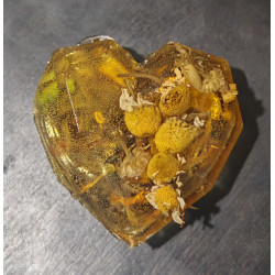 "Sunshine in Orange" Heart small