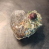 "By the fireplace" - Heart - small